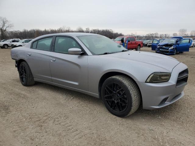 2C3CDXKT3EH279971 - 2014 DODGE CHARGER POLICE GRAY photo 4