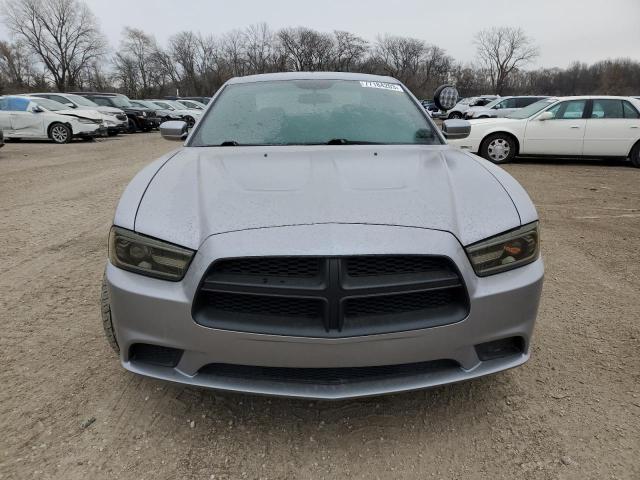 2C3CDXKT3EH279971 - 2014 DODGE CHARGER POLICE GRAY photo 5