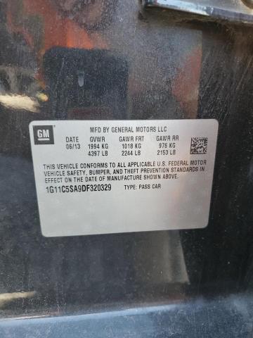 1G11C5SA9DF320329 - 2013 CHEVROLET MALIBU 1LT Grafit foto 12