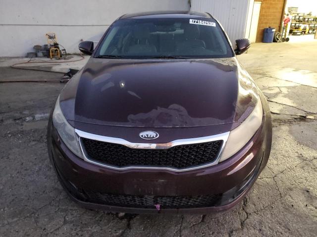 5XXGN4A76DG186182 - 2013 KIA OPTIMA EX BURGUNDY photo 5