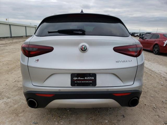 ZASPAKBN6K7C33897 - 2019 ALFA ROMEO STELVIO TI SILVER photo 6
