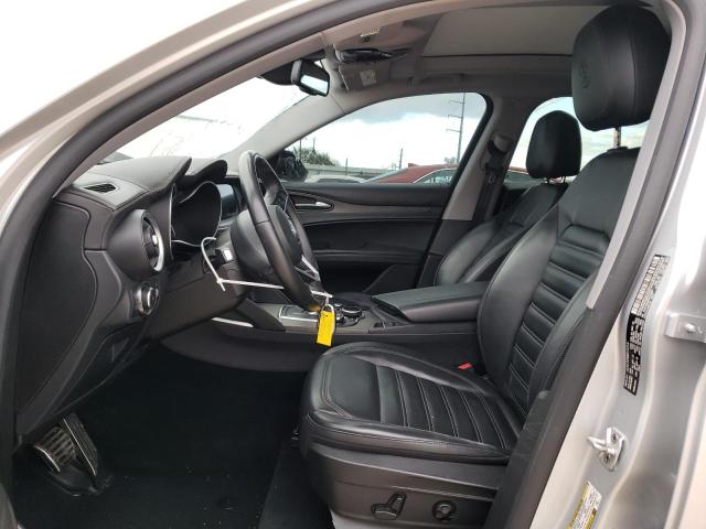 ZASPAKBN6K7C33897 - 2019 ALFA ROMEO STELVIO TI SILVER photo 7