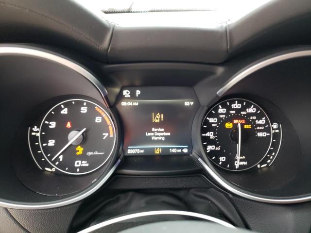 ZASPAKBN6K7C33897 - 2019 ALFA ROMEO STELVIO TI SILVER photo 9
