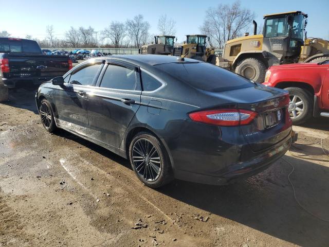 3FA6P0HD8ER168916 - 2014 FORD FUSION SE BLACK photo 2