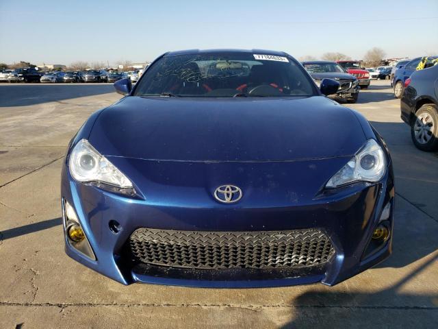 JF1ZNAA17F8710888 - 2015 TOYOTA SCION FR-S BLUE photo 5