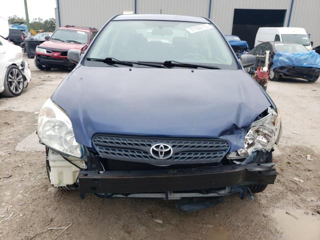 2T1KR32EX8C692858 - 2008 TOYOTA COROLLA MA XR BLUE photo 5