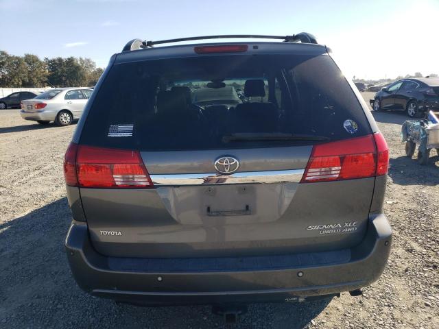 5TDBA22C94S006102 - 2004 TOYOTA SIENNA XLE CHARCOAL photo 6