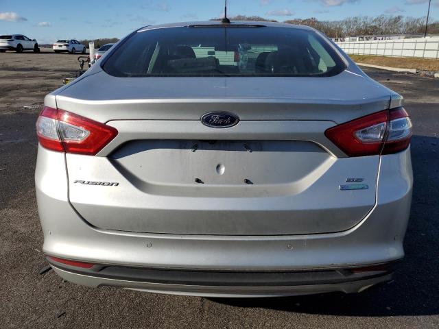 3FA6P0HD7GR333387 - 2016 FORD FUSION SE SILVER photo 6