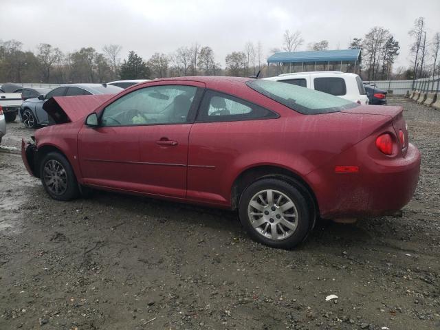 1G1AT18H697203239 - 2009 CHEVROLET COBALT LT MAROON photo 2