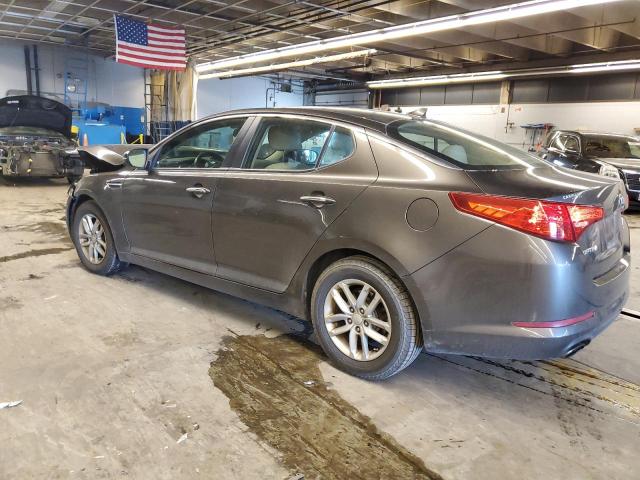 5XXGM4A77DG119187 - 2013 KIA OPTIMA LX GRAY photo 2