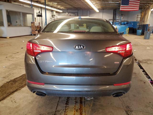 5XXGM4A77DG119187 - 2013 KIA OPTIMA LX GRAY photo 6