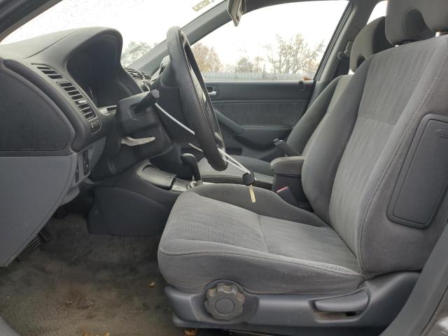 2HGES16645H528579 - 2005 HONDA CIVIC LX GRAY photo 7