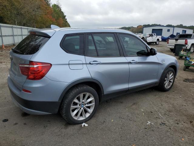 5UXWX9C50E0D37035 - 2014 BMW X3 XDRIVE28I BLUE photo 3