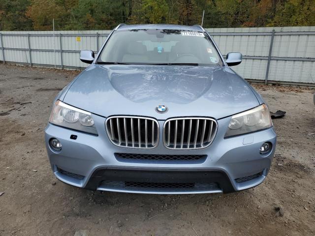 5UXWX9C50E0D37035 - 2014 BMW X3 XDRIVE28I BLUE photo 5