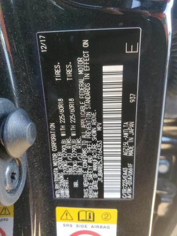 JTJBARBZ5J2164353 - 2018 LEXUS NX 300 BASE შავი ფოტო 13