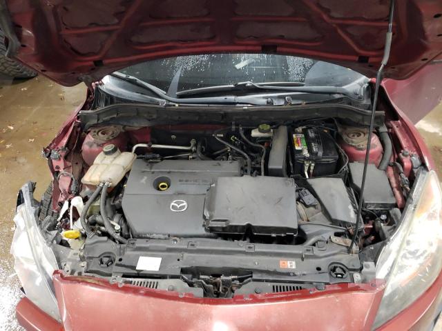 JM1BL1SF4A1187827 - 2010 MAZDA 3 I RED photo 11