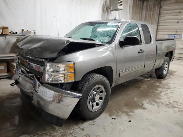 1GCRKREA2CZ261881 - 2012 CHEVROLET SILVERADO K1500 LS GRAY photo 1