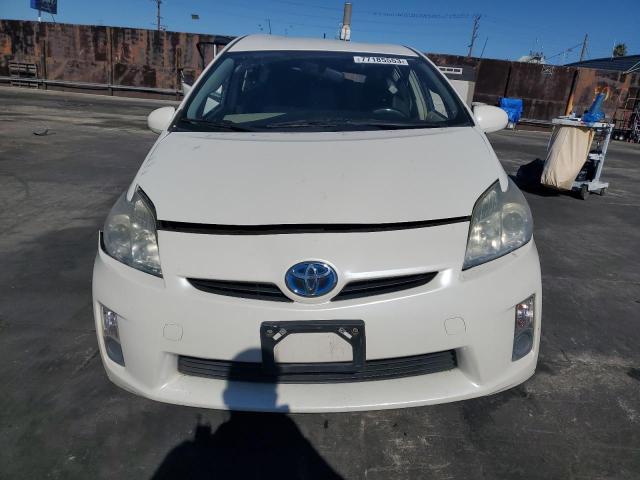 JTDKN3DU6A5005569 - 2010 TOYOTA PRIUS WHITE photo 5