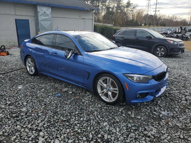 WBA4J1C55JBG80513 - 2018 BMW 430I GRAN COUPE BLUE photo 4