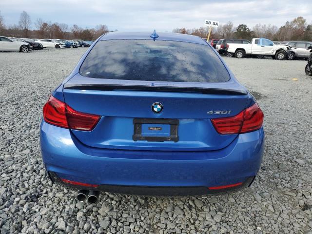 WBA4J1C55JBG80513 - 2018 BMW 430I GRAN COUPE BLUE photo 6