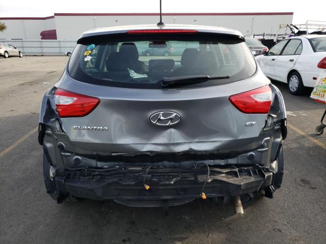 KMHD35LH2HU367294 - 2017 HYUNDAI ELANTRA GT GRAY photo 6