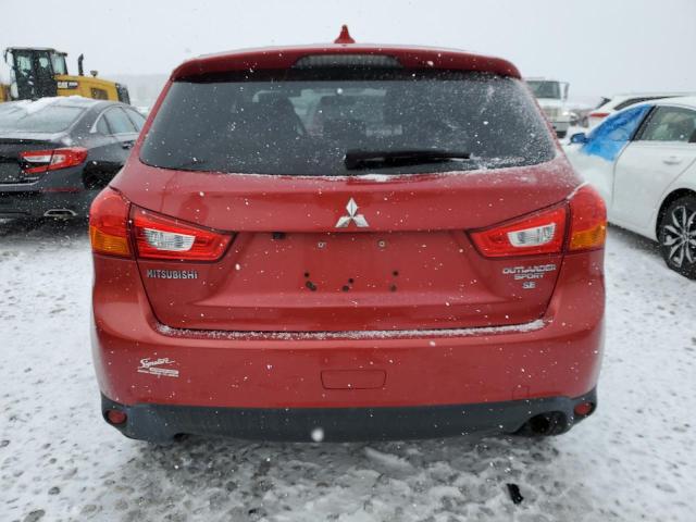 JA4AR3AW6HZ021421 - 2017 MITSUBISHI OUTLANDER ES RED photo 6