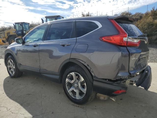 7FARW2H83JE037241 - 2018 HONDA CR-V EXL GRAY photo 2