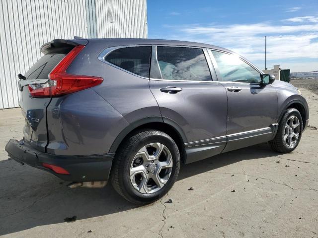 7FARW2H83JE037241 - 2018 HONDA CR-V EXL GRAY photo 3