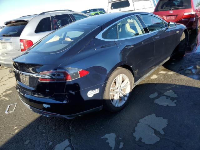 5YJSA1CNXDFP06094 - 2013 TESLA MODEL S Կապույտ լուսանկար 3