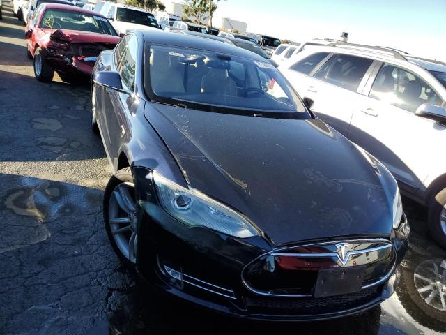 5YJSA1CNXDFP06094 - 2013 TESLA MODEL S Կապույտ լուսանկար 4