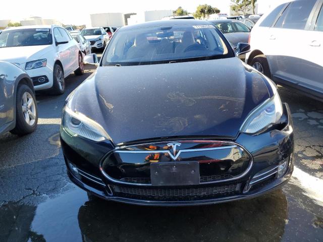 5YJSA1CNXDFP06094 - 2013 TESLA MODEL S Կապույտ լուսանկար 5