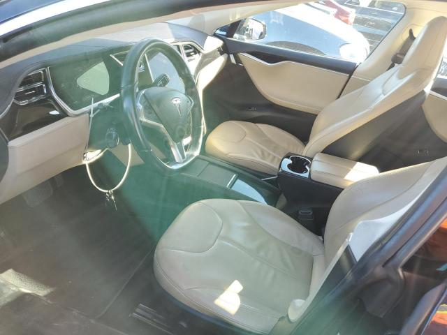 5YJSA1CNXDFP06094 - 2013 TESLA MODEL S Կապույտ լուսանկար 7