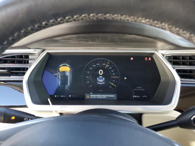 5YJSA1CNXDFP06094 - 2013 TESLA MODEL S Կապույտ լուսանկար 9