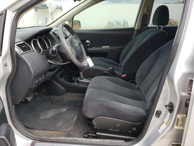 3N1BC1CP2CL370925 - 2012 NISSAN VERSA S GRAY photo 7