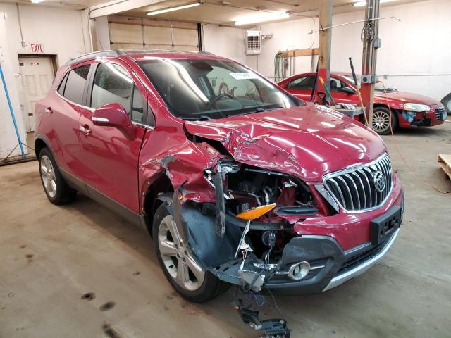 KL4CJFSB0FB095789 - 2015 BUICK ENCORE CONVENIENCE 勃艮第红 照片 4