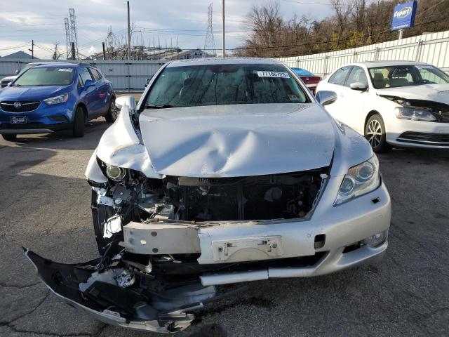 JTHCL5EF1B5012421 - 2011 LEXUS LS 460 SILVER photo 5