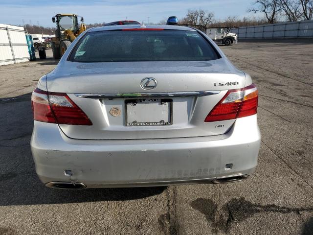 JTHCL5EF1B5012421 - 2011 LEXUS LS 460 SILVER photo 6