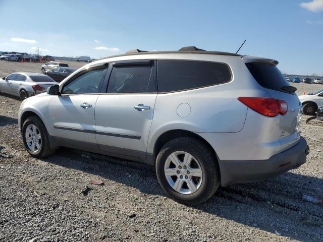 1GNLVEED9AJ230694 - 2010 CHEVROLET TRAVERSE LS SILVER photo 2