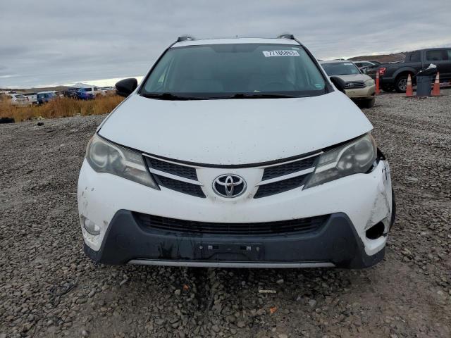 2T3RFREV6DW034086 - 2013 TOYOTA RAV4 XLE WHITE photo 5