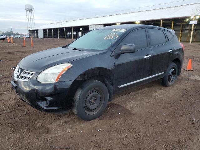 JN8AS5MV8BW667775 - 2011 NISSAN ROGUE S BLACK photo 1