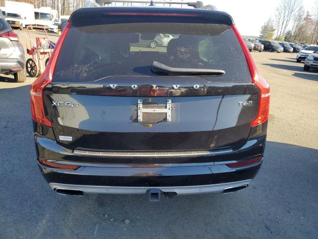 YV4A22PK2J1363099 - 2018 VOLVO XC90 T6 BLACK photo 6