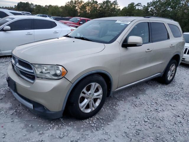 1C4SDHDT1CC109232 - 2012 DODGE DURANGO CREW BEIGE photo 1