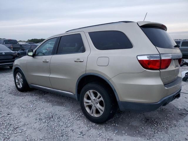 1C4SDHDT1CC109232 - 2012 DODGE DURANGO CREW BEIGE photo 2