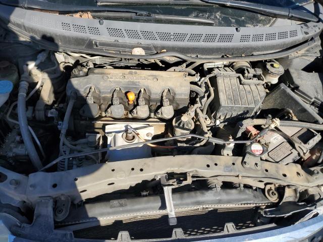 2HGFA1F63AH508468 - 2010 HONDA CIVIC LX-S GRAY photo 11