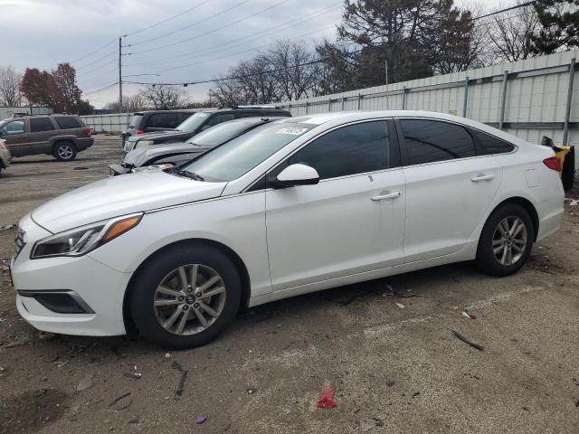 5NPE24AF7HH543502 - 2017 HYUNDAI SONATA SE WHITE photo 1