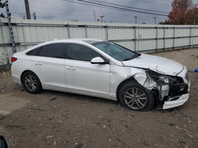 5NPE24AF7HH543502 - 2017 HYUNDAI SONATA SE WHITE photo 4