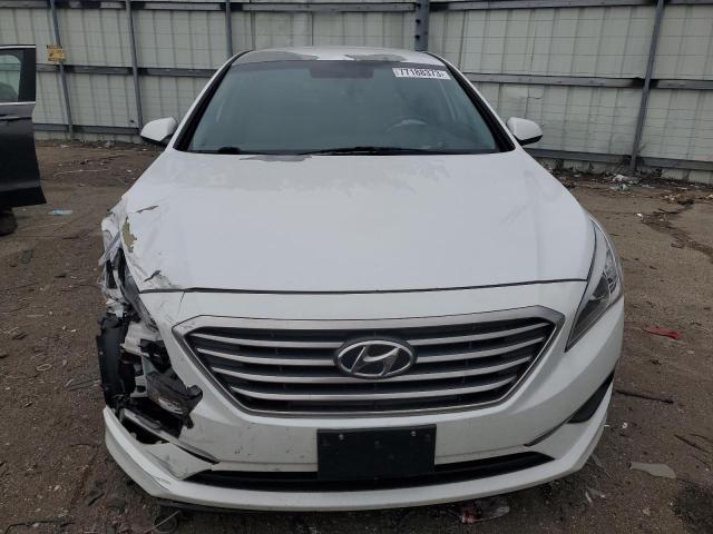 5NPE24AF7HH543502 - 2017 HYUNDAI SONATA SE WHITE photo 5