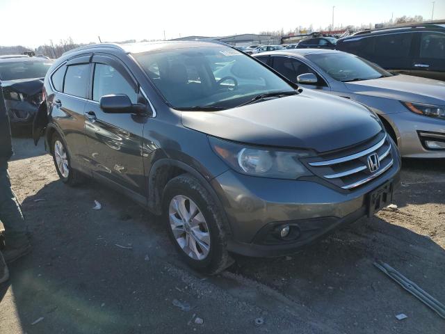 2HKRM3H70CH509950 - 2012 HONDA CR-V EXL GRAY photo 4