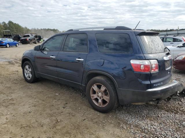 1GKKVPED3BJ360766 - 2011 GMC ACADIA SLE BLUE photo 2