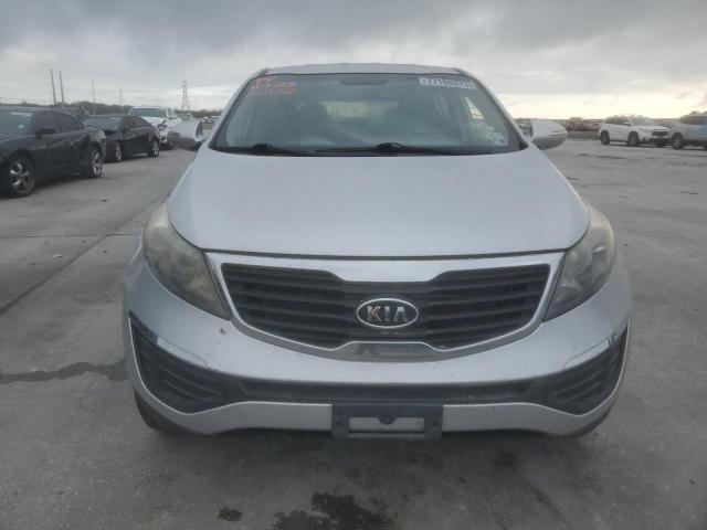 KNDPB3A29C7251556 - 2012 KIA SPORTAGE BASE SILVER photo 5